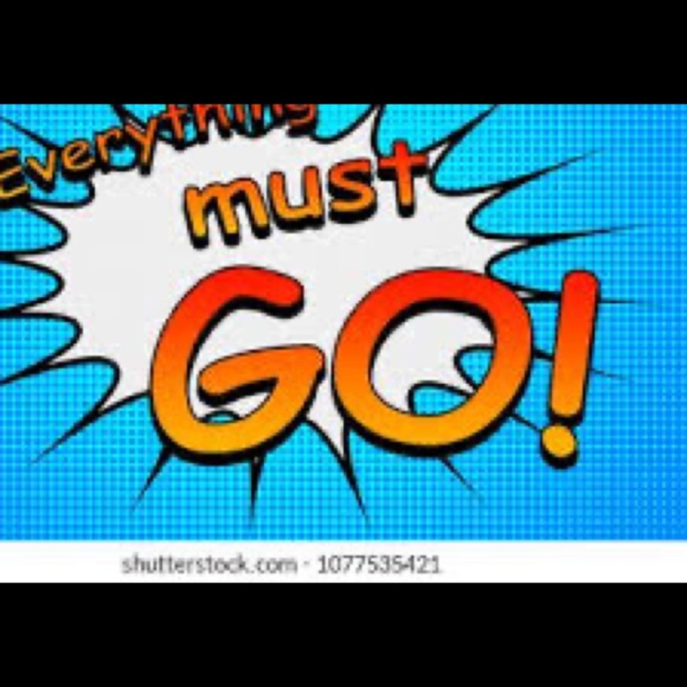 Everything Must Go! Bundle and save!